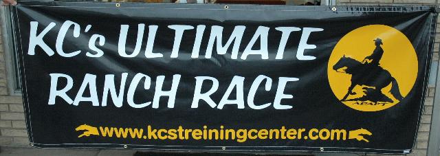 KC Ultimate Ranch Race Signage