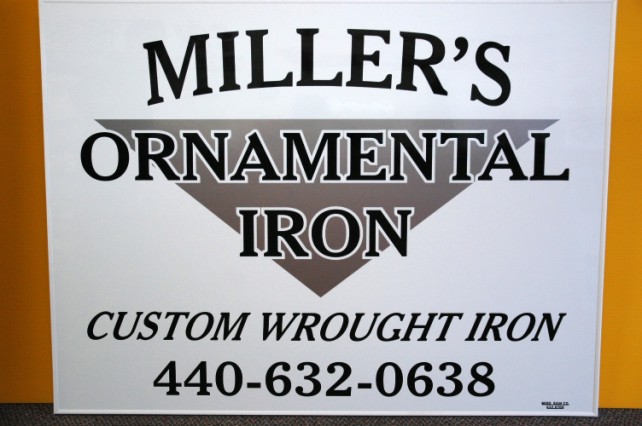 Miller's Signage
